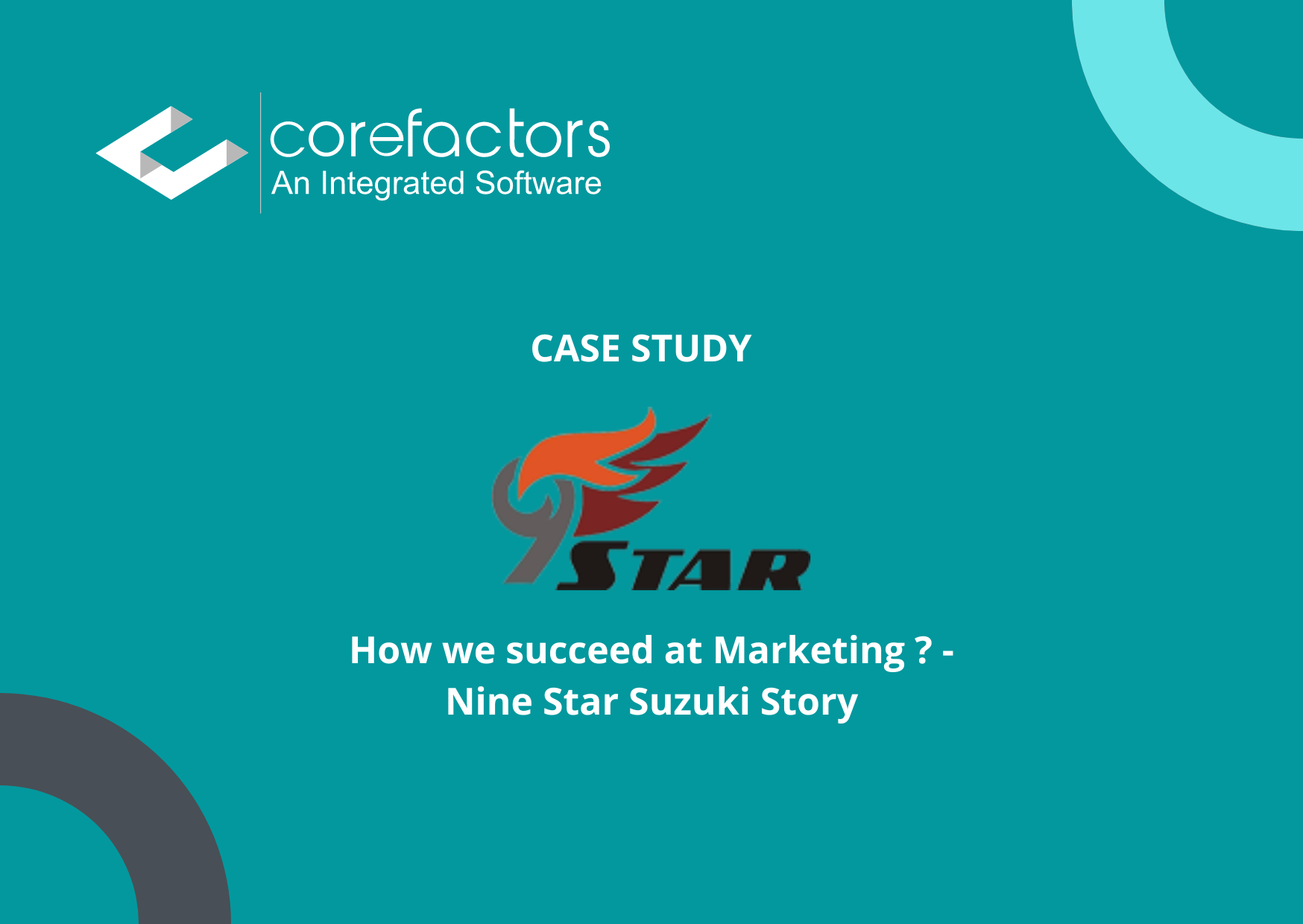 How we succeeded at Marketing? - Nine Star Suzuki Story