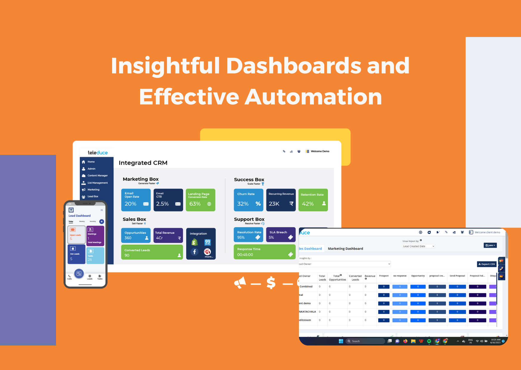 Insightful Dashboards and Effective Automations