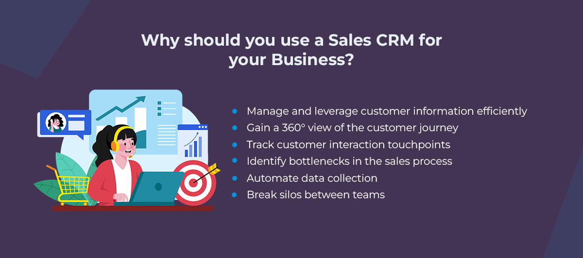 Why should you use a sales CRM for your business?