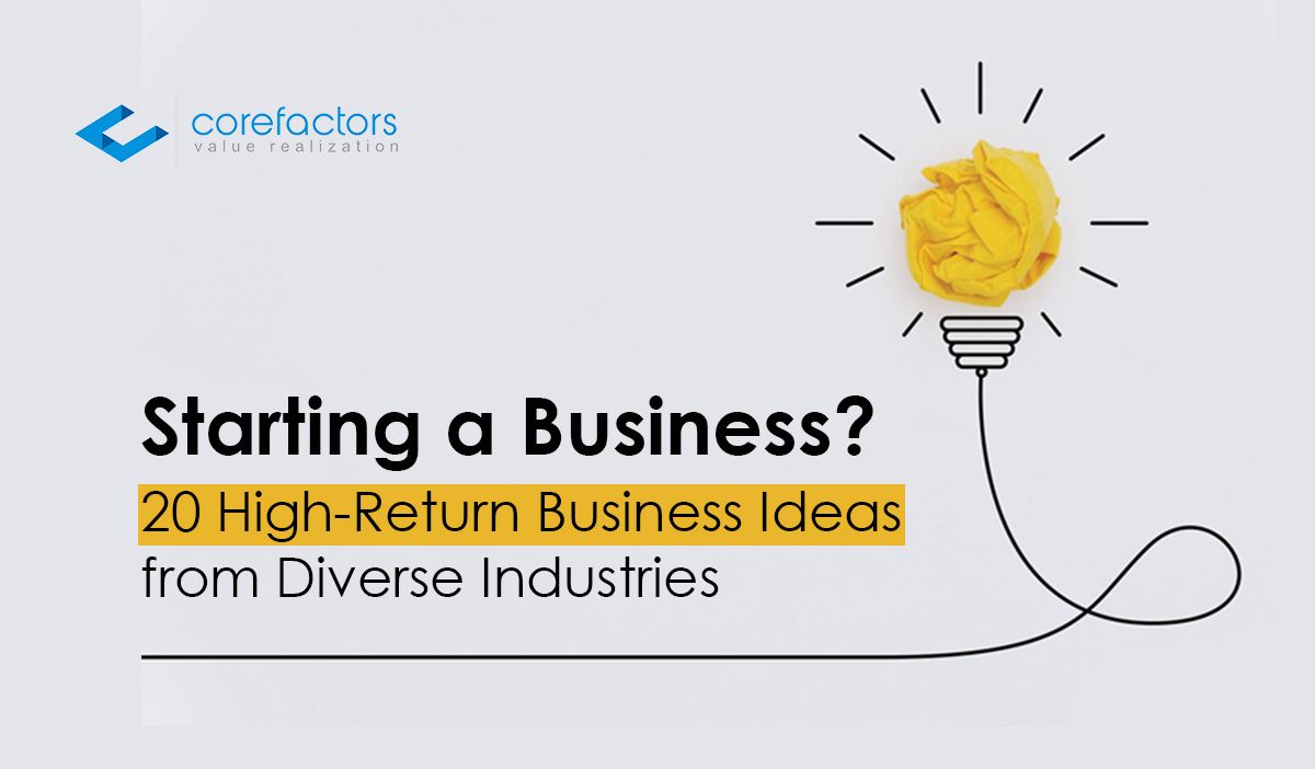 20 High-Return Business Ideas from Diverse Industries