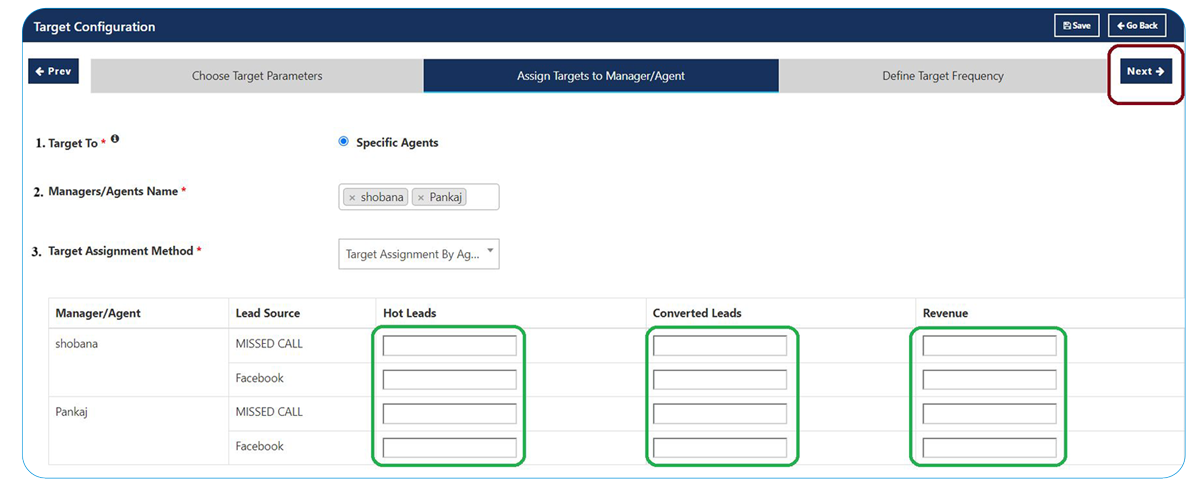 User Guide: How to Use the Target Management Feature?