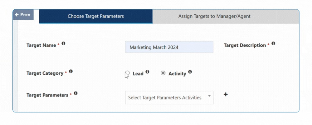 User Guide: How to Use the Target Management Feature?