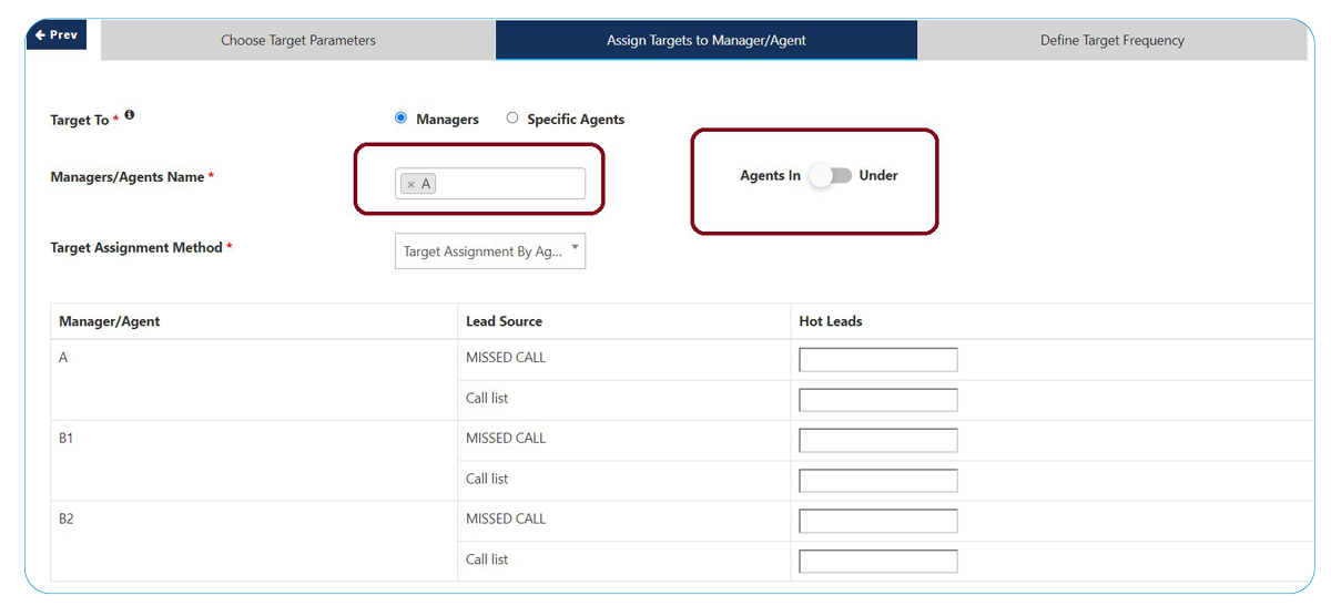 User Guide: How to Use the Target Management Feature?