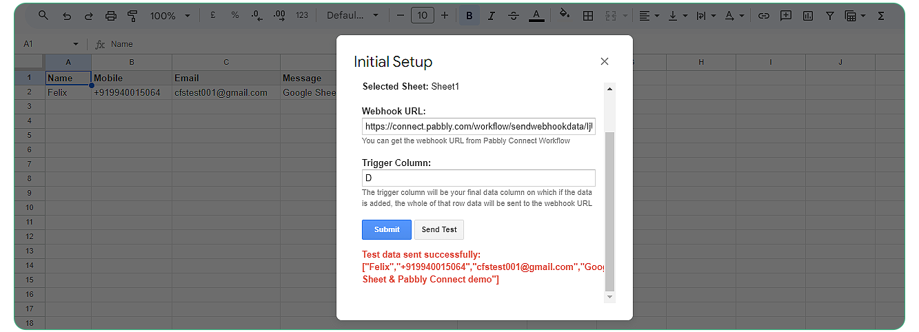 Send Data from Google Sheets to Corefactors Lead Box Using Pabbly Connect: A User Guide