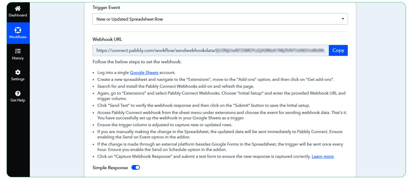 Send Data from Google Sheets to Corefactors Lead Box Using Pabbly Connect: A User Guide