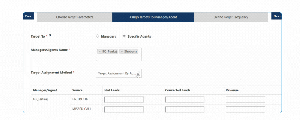 User Guide: How to Use the Target Management Feature?