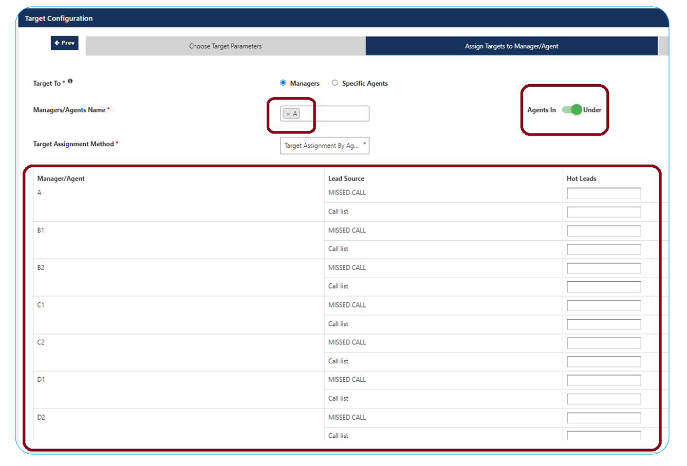 User Guide: How to Use the Target Management Feature?