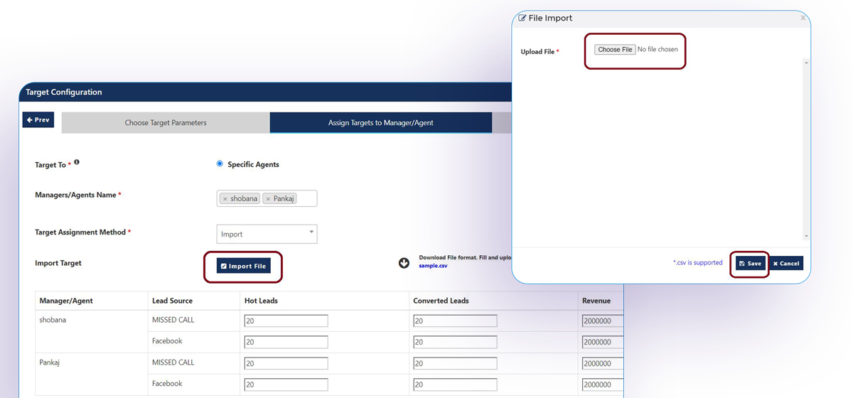 User Guide: How to Use the Target Management Feature?