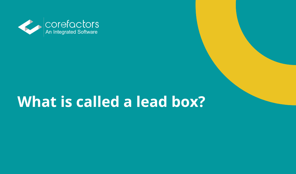 Understanding Corefactors Lead Box