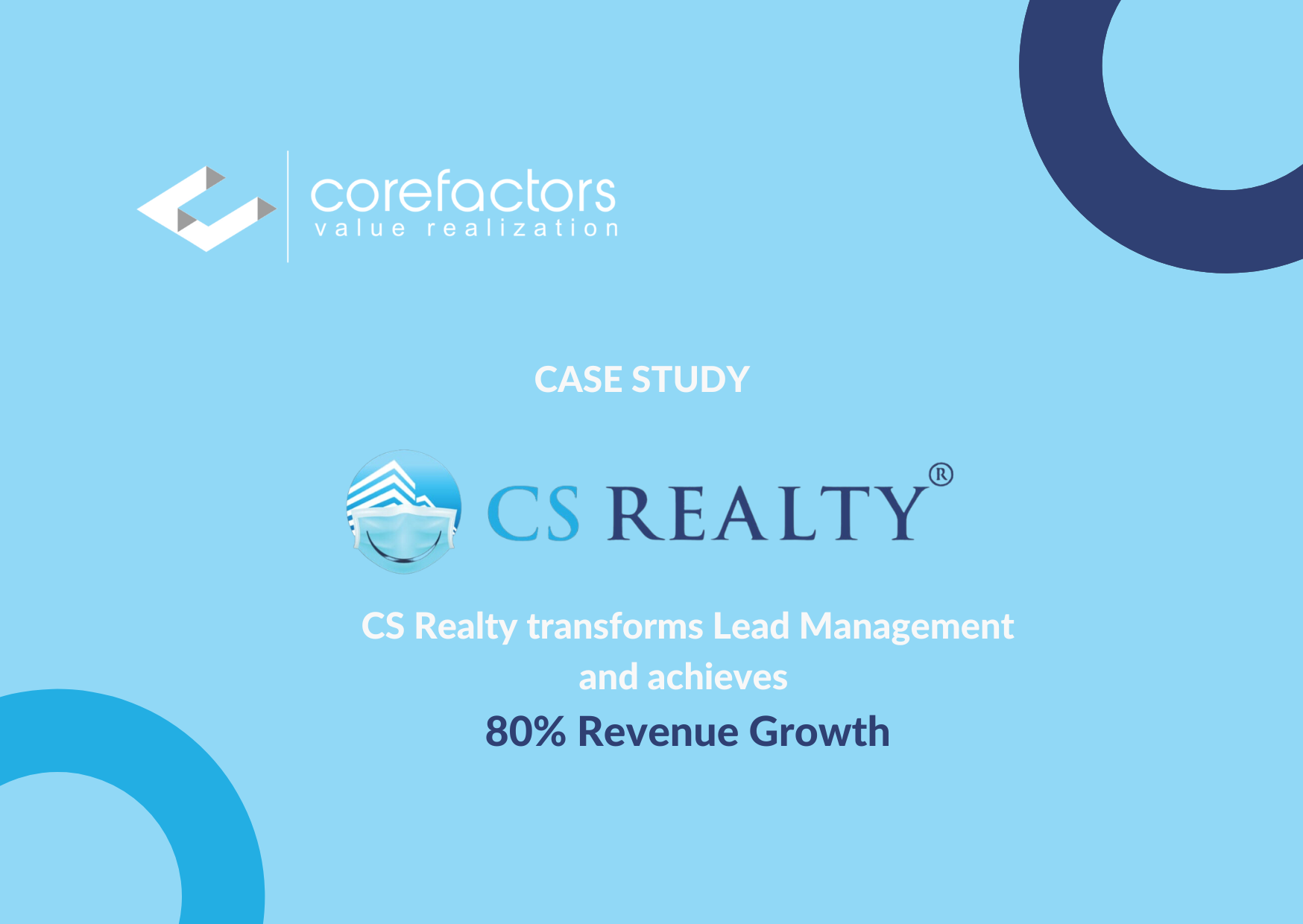 CS Realty transforms Lead Management and achieves 80% Growth with Corefactors AI CRM