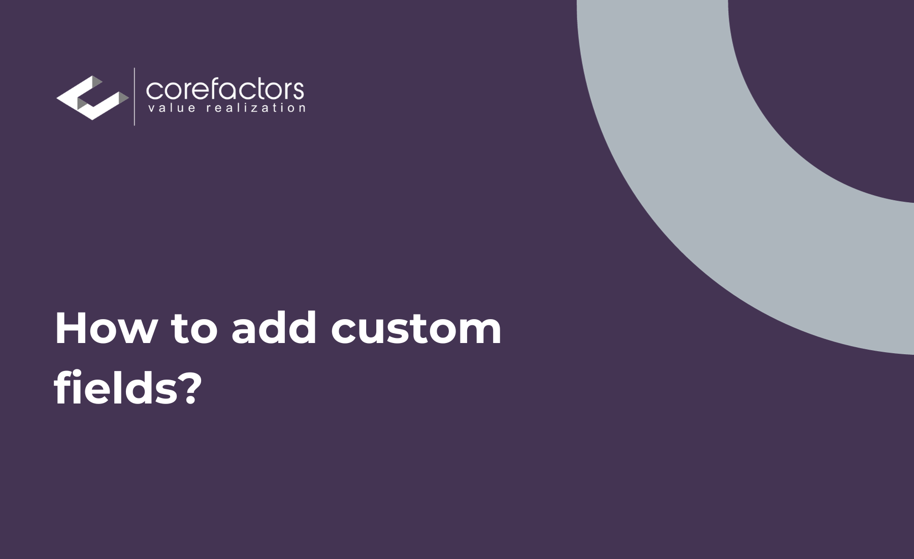 How to Add Custom Fields in the Lead Box?
