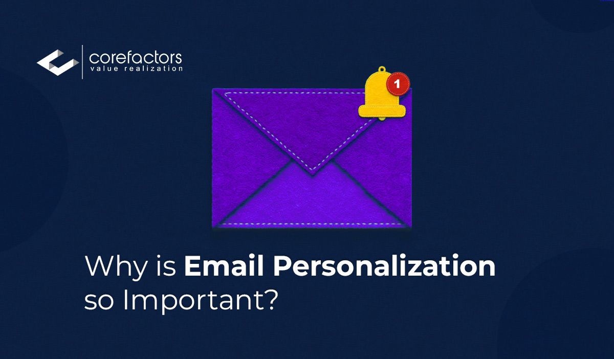 The importance of email personalization