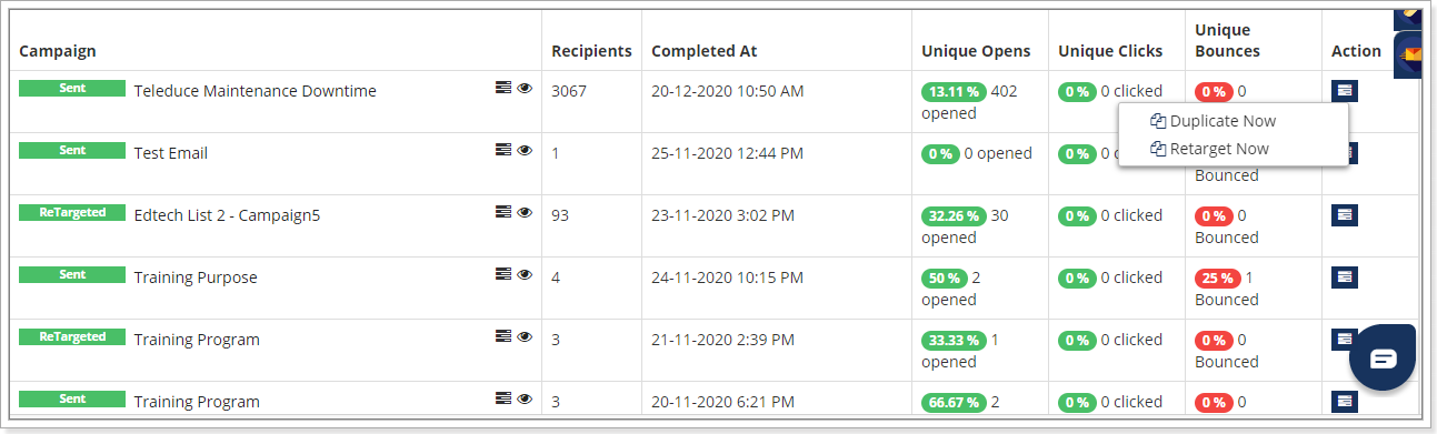 Retarget Email Campaigns: Corefactors CRM Guide