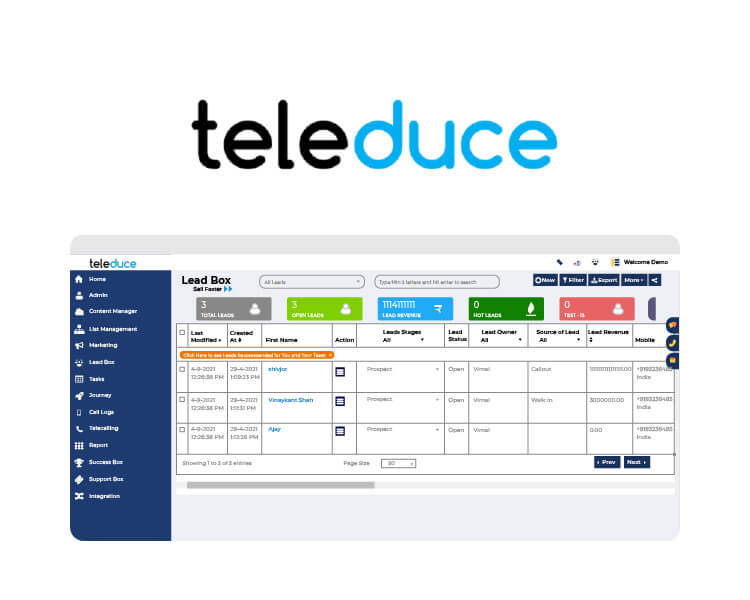 corefactors product teleduce